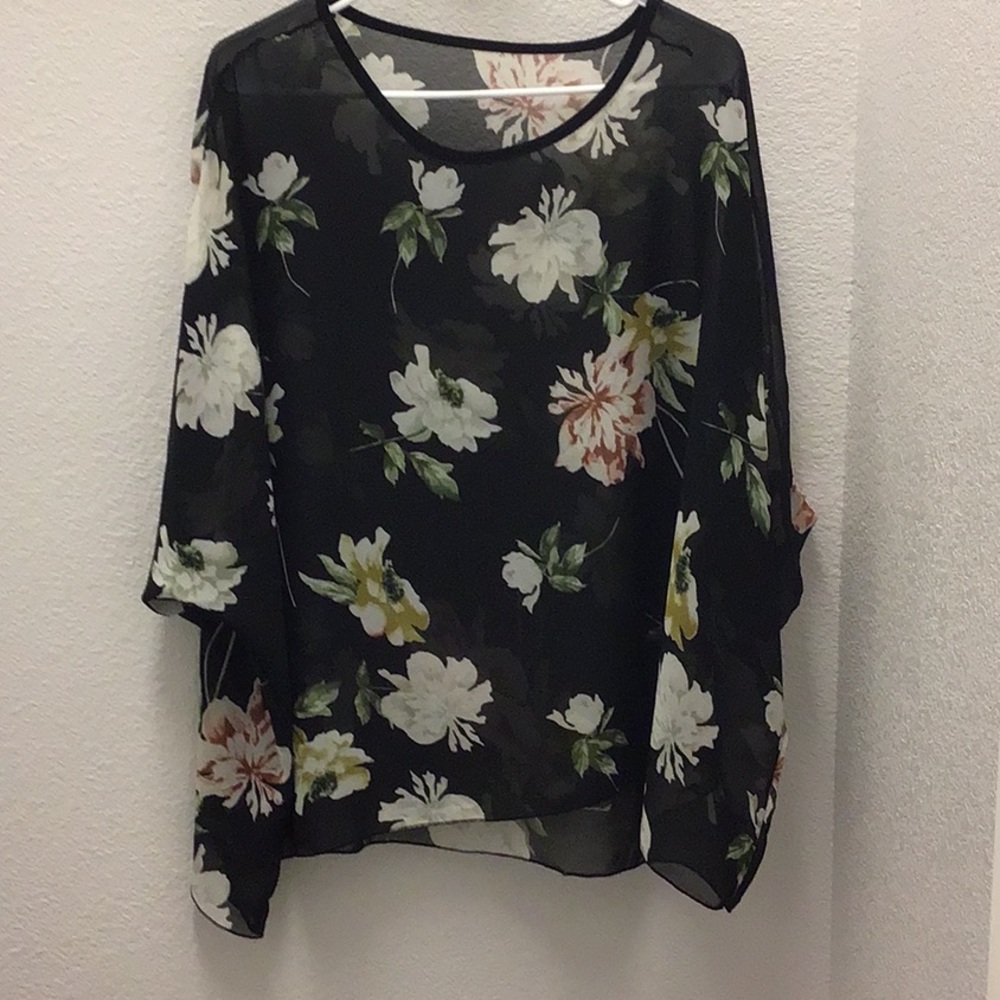 Sheer floral